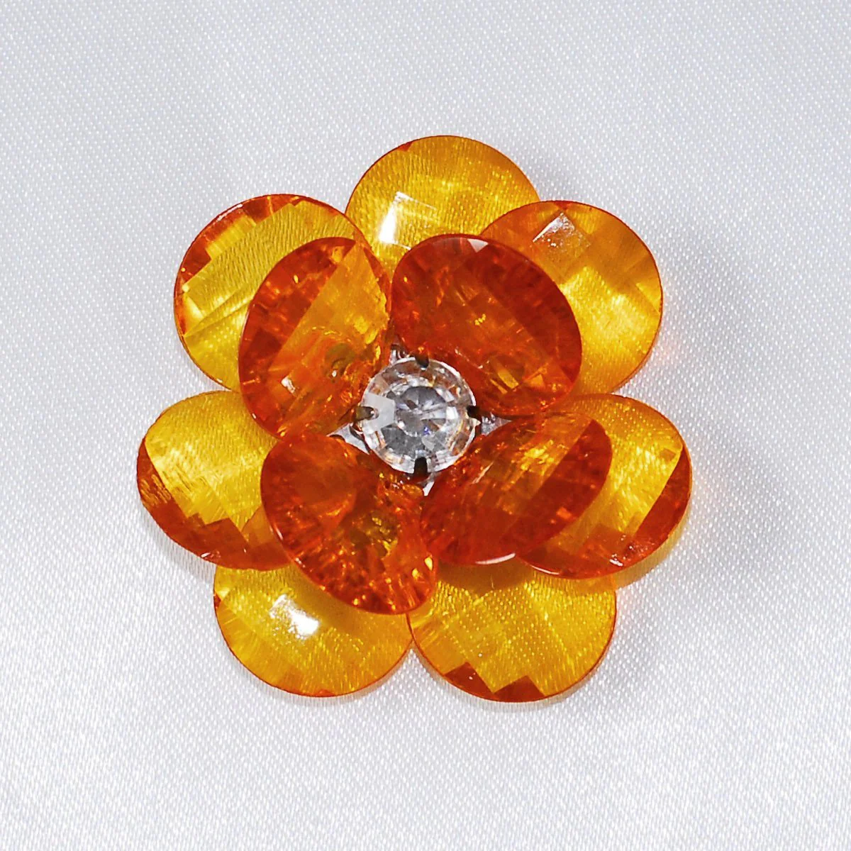 Flower Crystal Lotus, Round Edge, 1-3/4-inch, 6-Piece - Image 8
