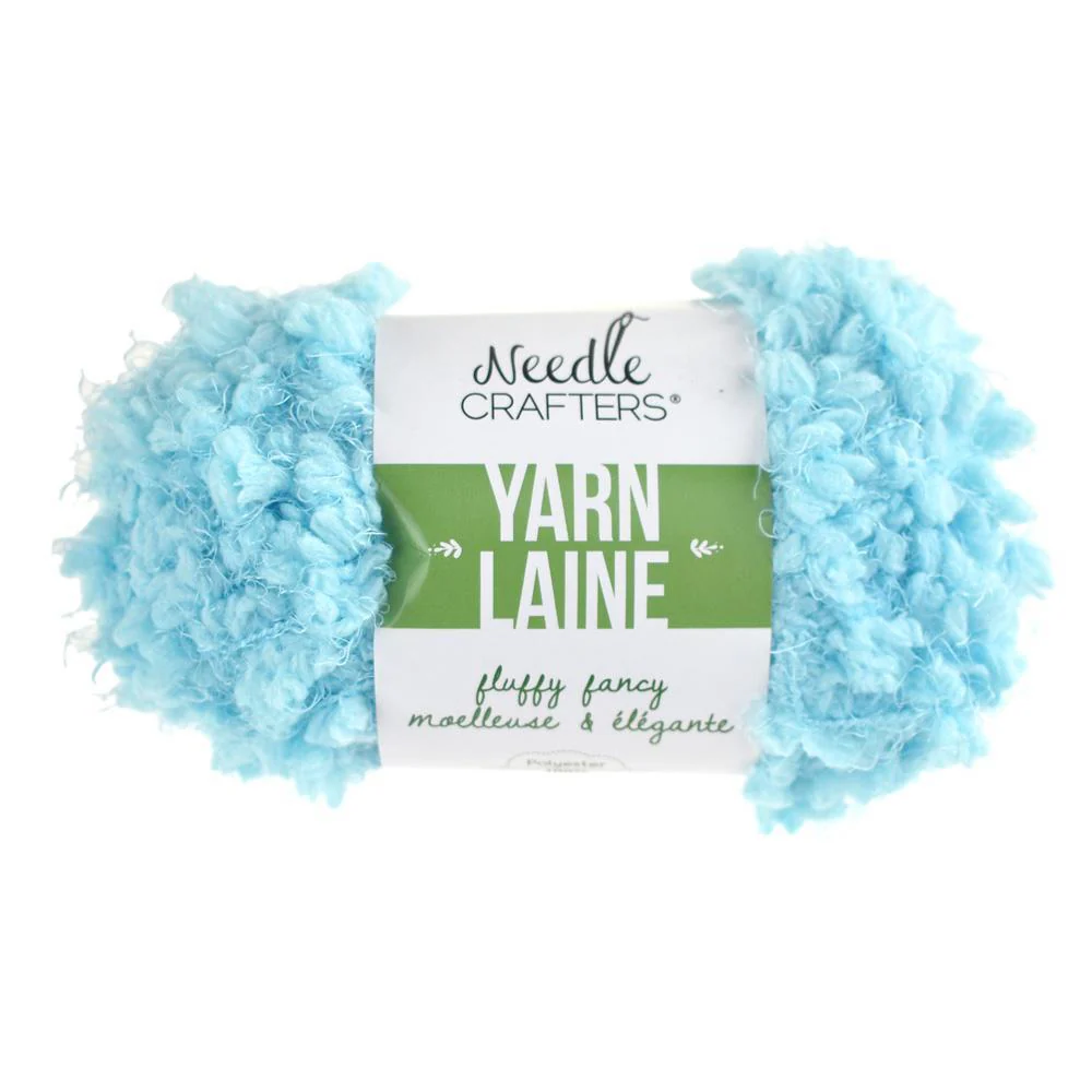 Fluffy Fancy Solid Colored Polyester Yarn Bundle, 65-Yard - Image 11