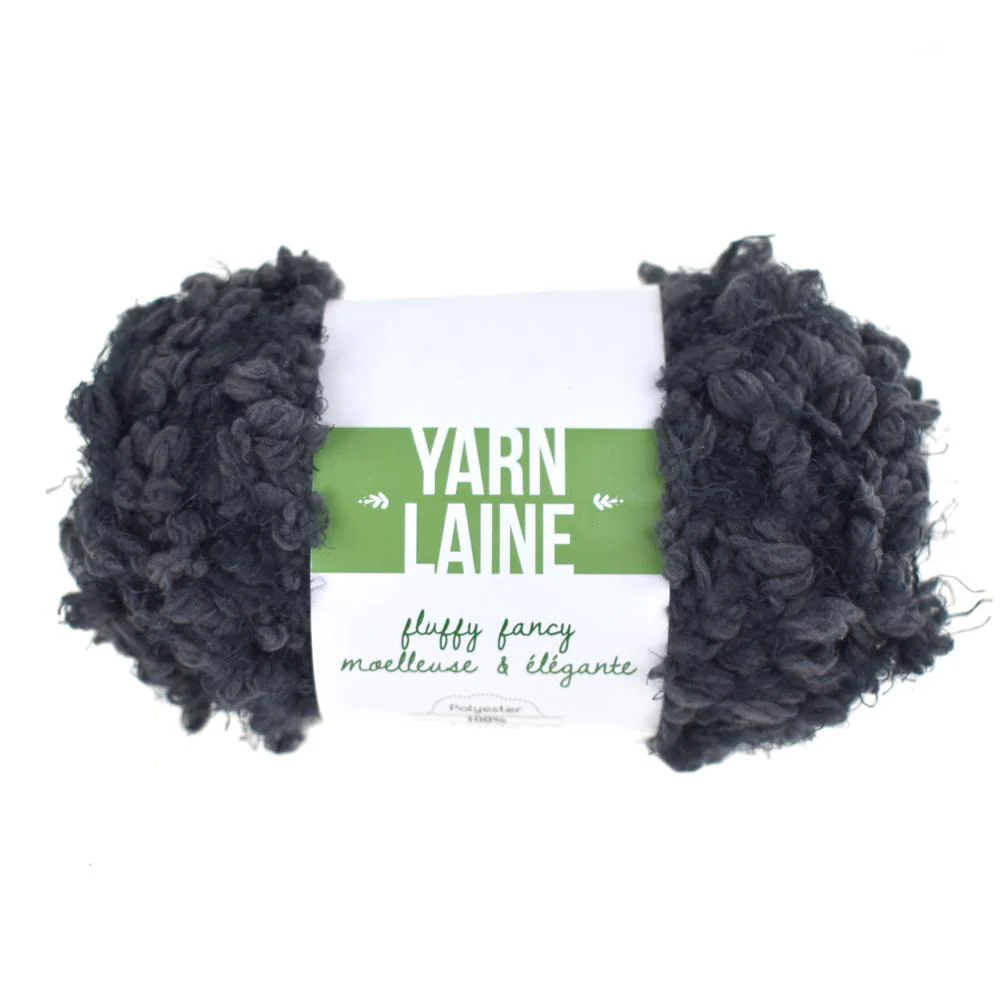 Fluffy Fancy Solid Colored Polyester Yarn Bundle, 65-Yard - Image 7
