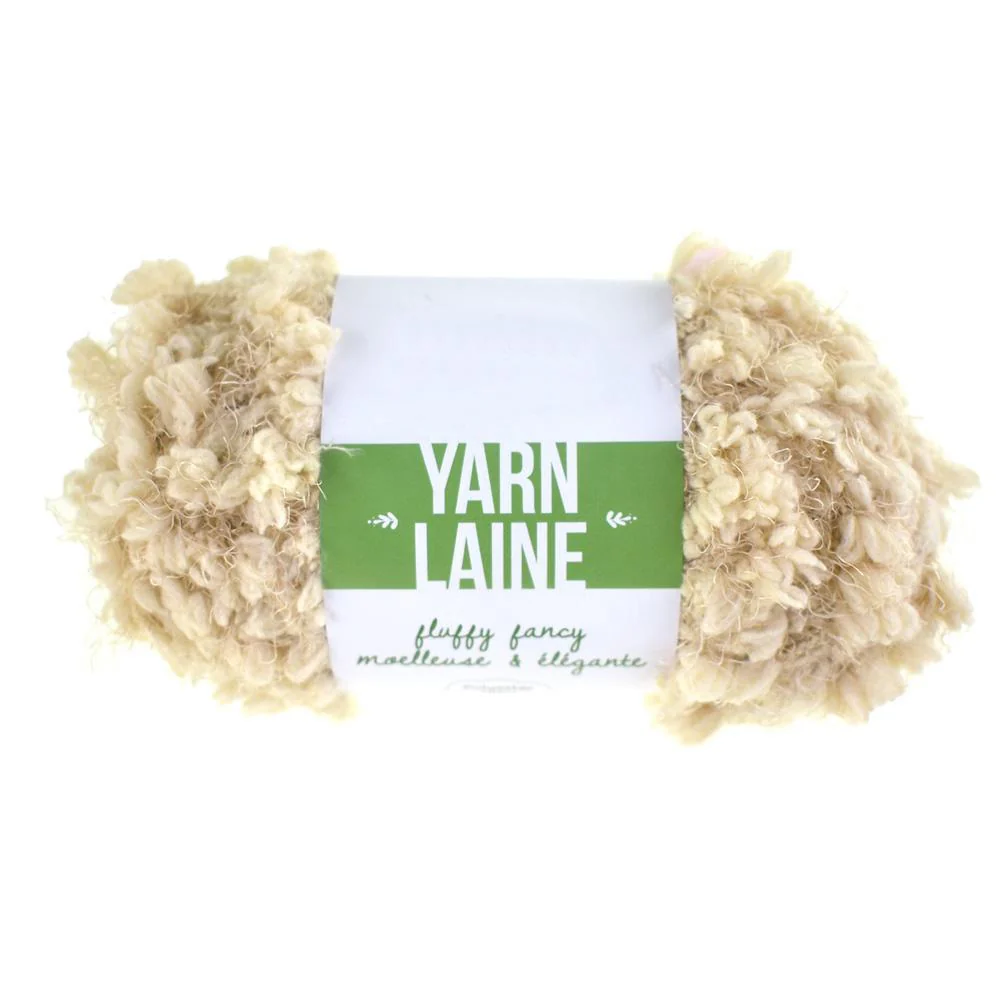Fluffy Fancy Solid Colored Polyester Yarn Bundle, 65-Yard - Image 9