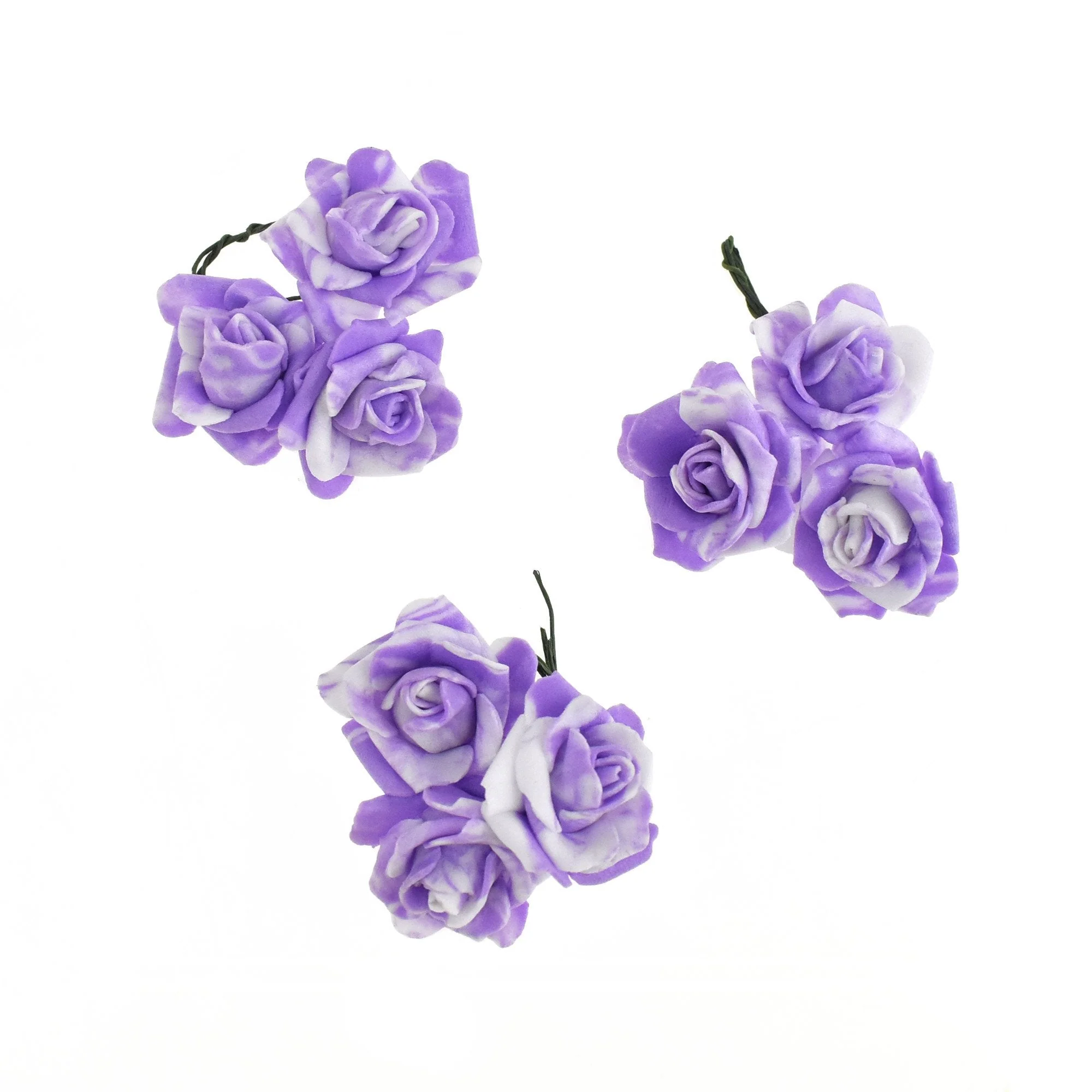 Foam Flowers with Twist Ties, 1-Inch, 9-Count - Image 4
