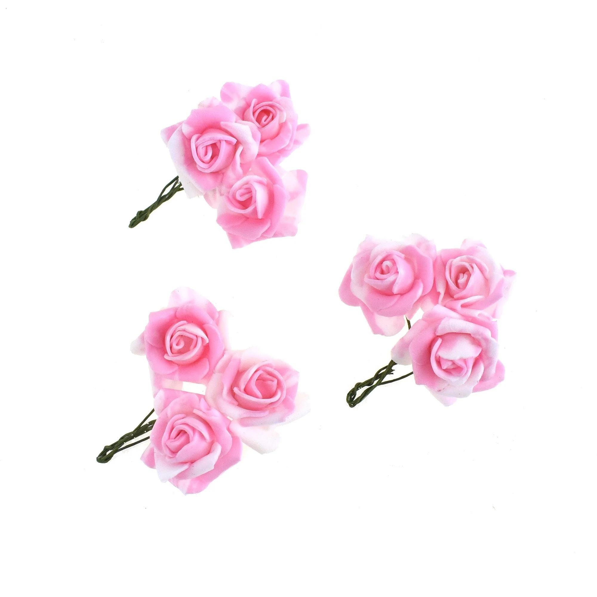 Foam Flowers with Twist Ties, 1-Inch, 9-Count - Image 5