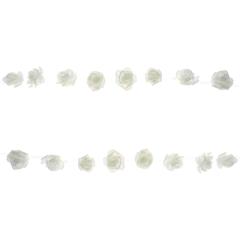 Foam Rose Hanging Garland, 56-Inch - Image 2