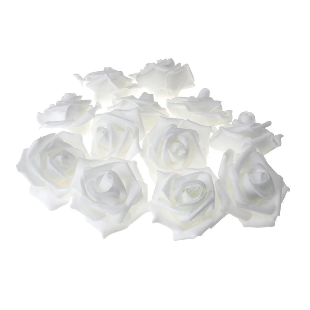 Foam Roses Flower Head Embellishment, 3-Inch, 12-Count - Image 14