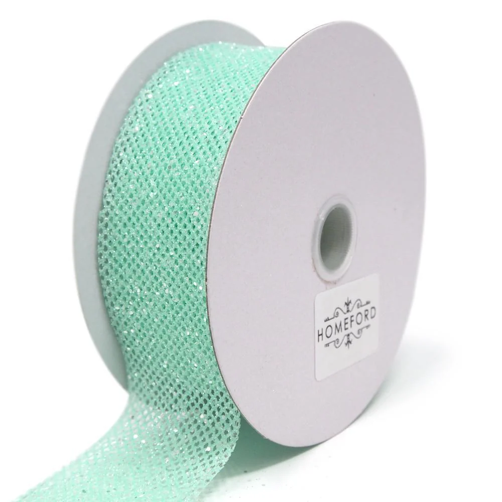 Frosted Net Wired Ribbon, 10 Yards - Image 7