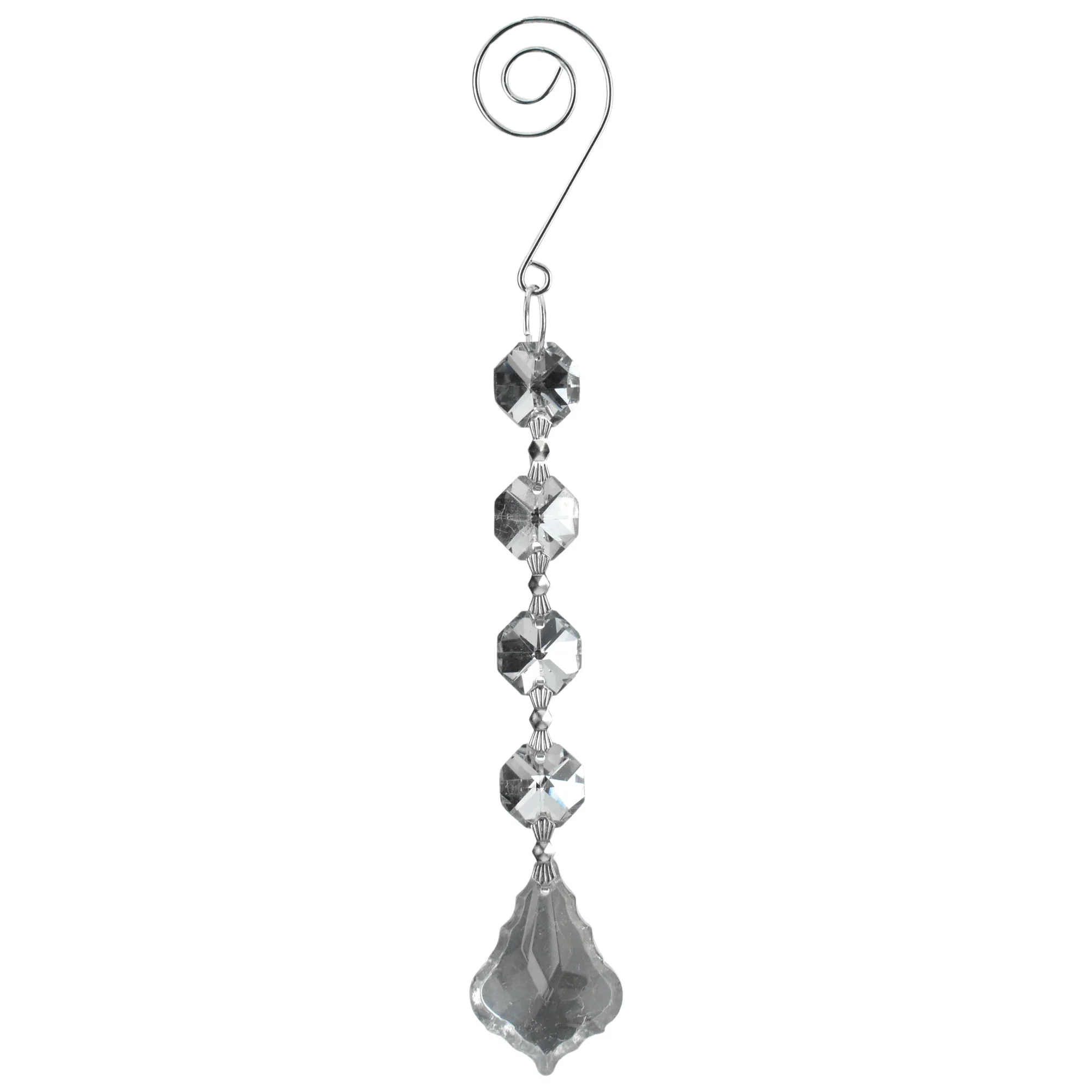 Acrylic Chandelier Crystals, Filigree Link, 6-inch - Image 4