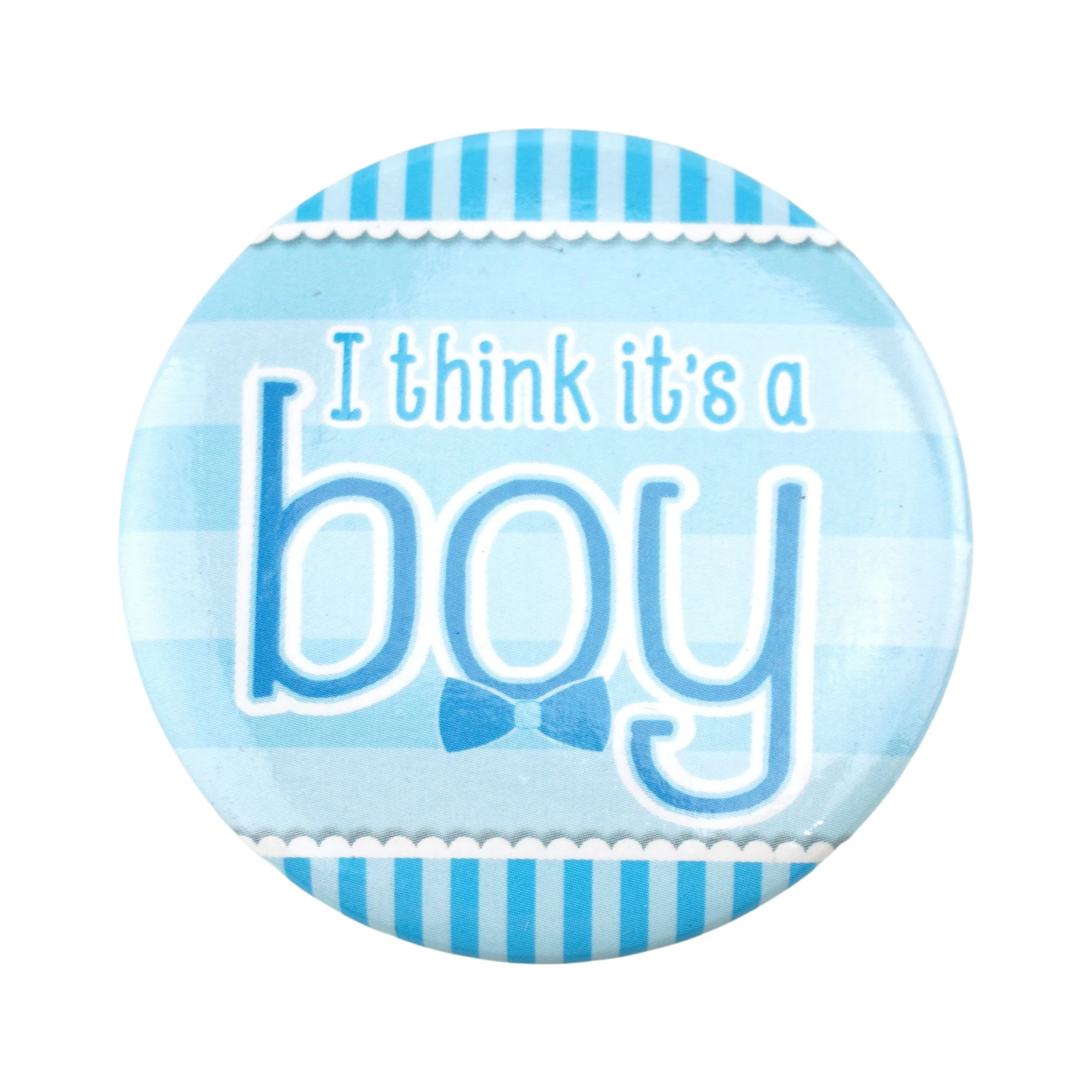 Gender Reveal Buttons Party Favors, 1-3/4-Inch, 12-Count - Image 2