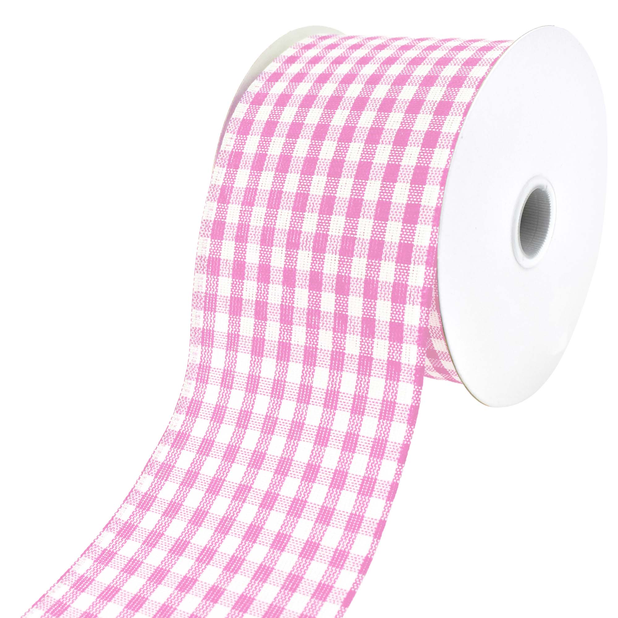 Gingham Canvas Wired Ribbon, 2-1/2-Inch, 10-Yard - Image 3