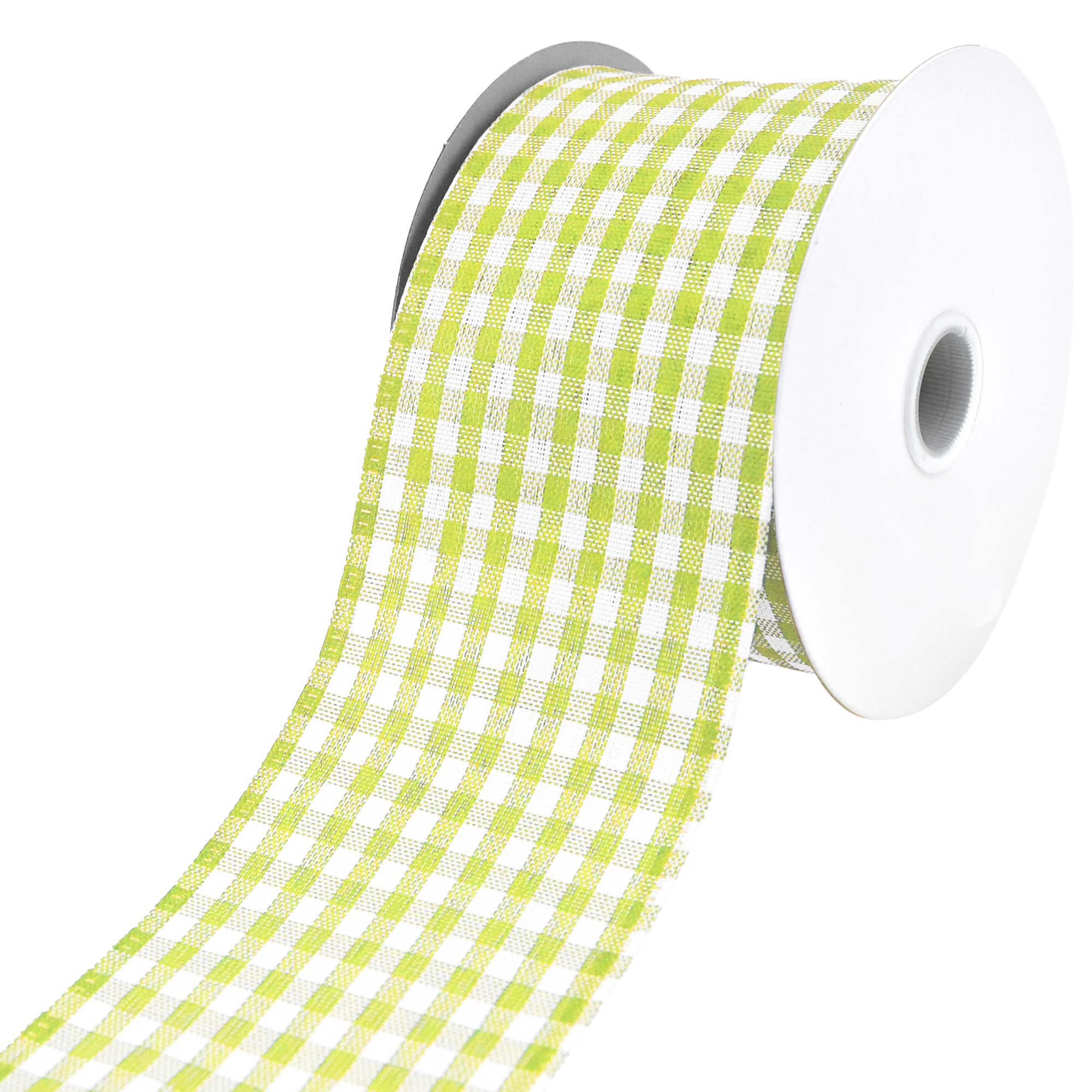 Gingham Canvas Wired Ribbon, 2-1/2-Inch, 10-Yard - Image 5