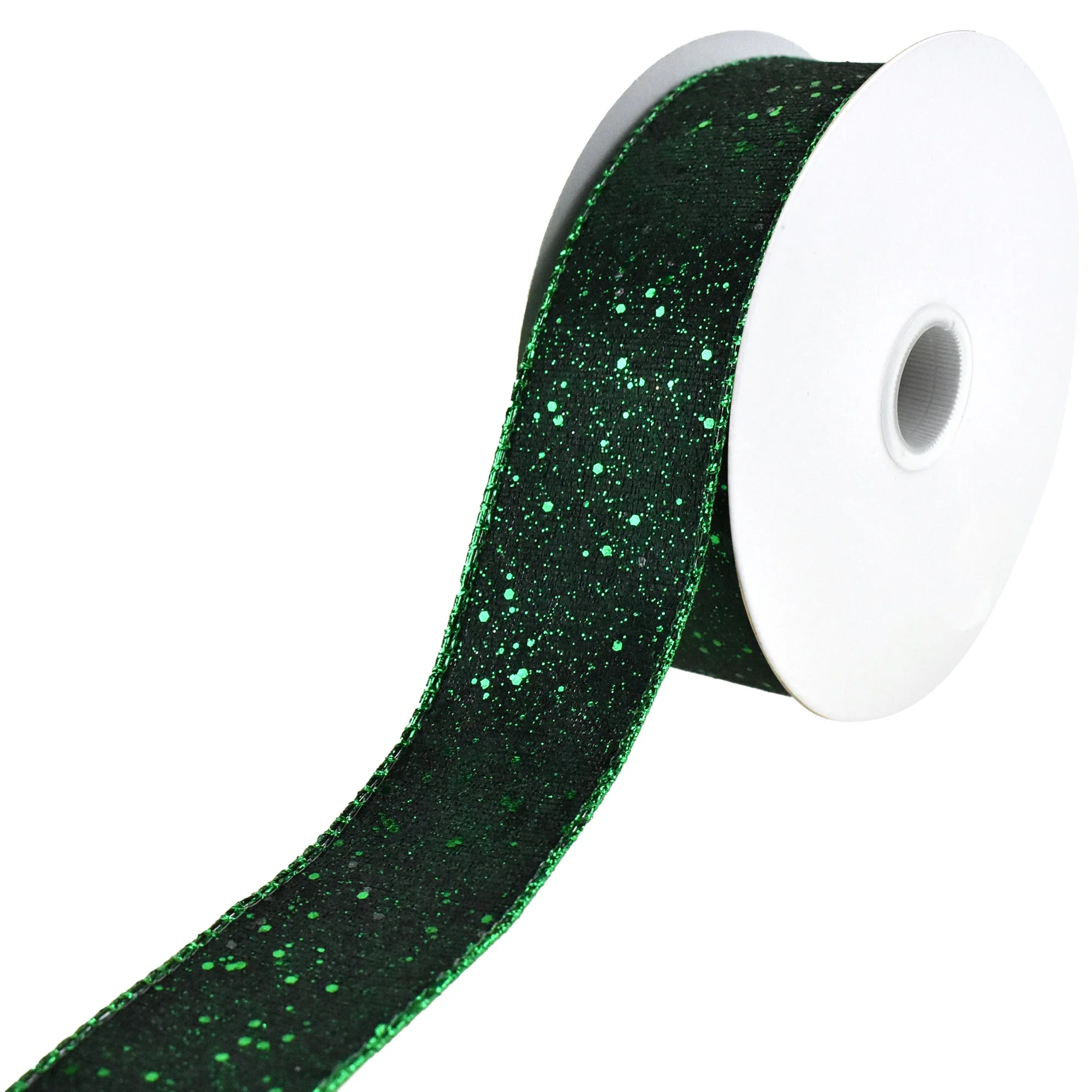 Glittered Lush Double-Sided Wired Ribbon, 1-1/2-Inch, 10-Yard - Image 5