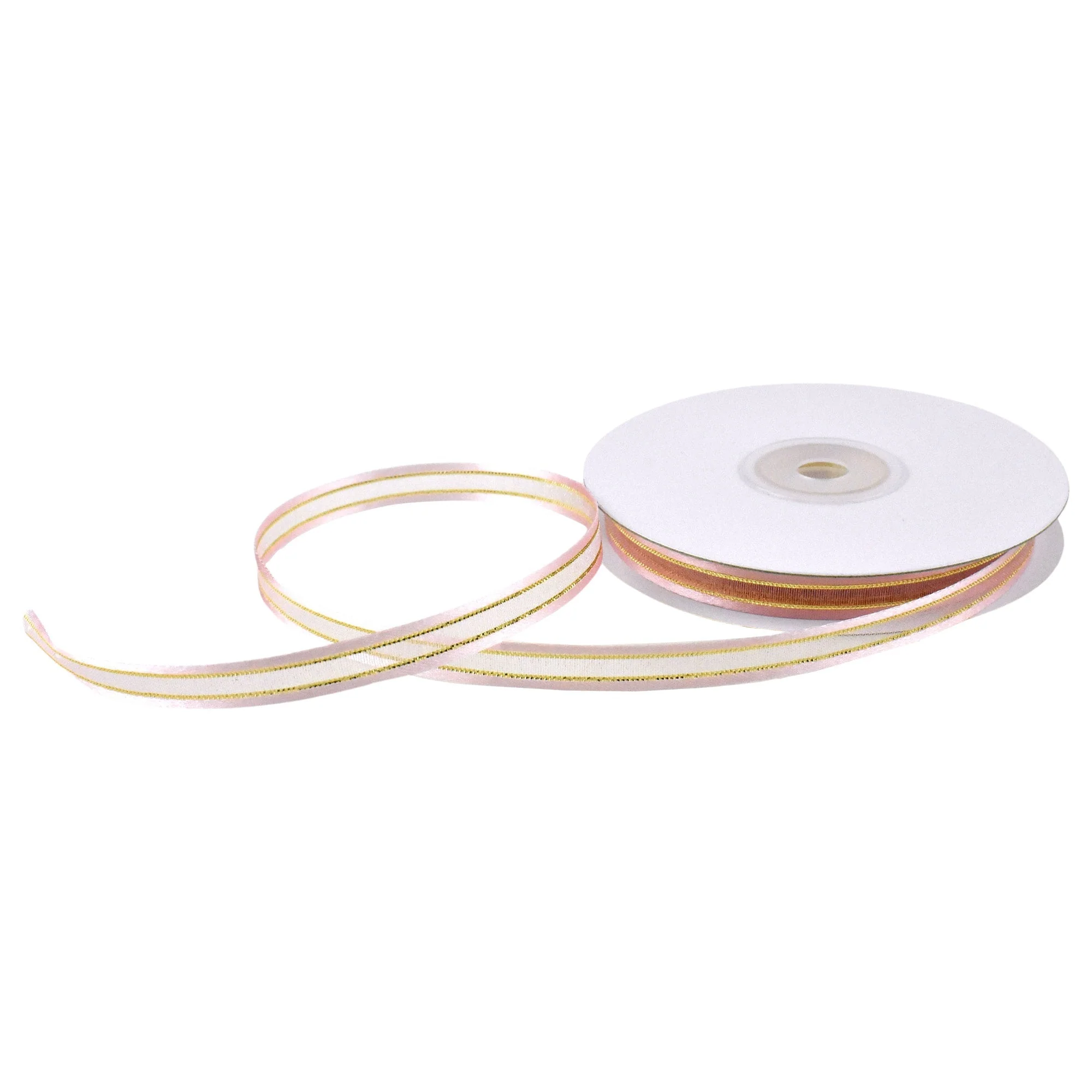 Gold-Lined Satin Edge Organza Ribbon, 25-yard - Image 15