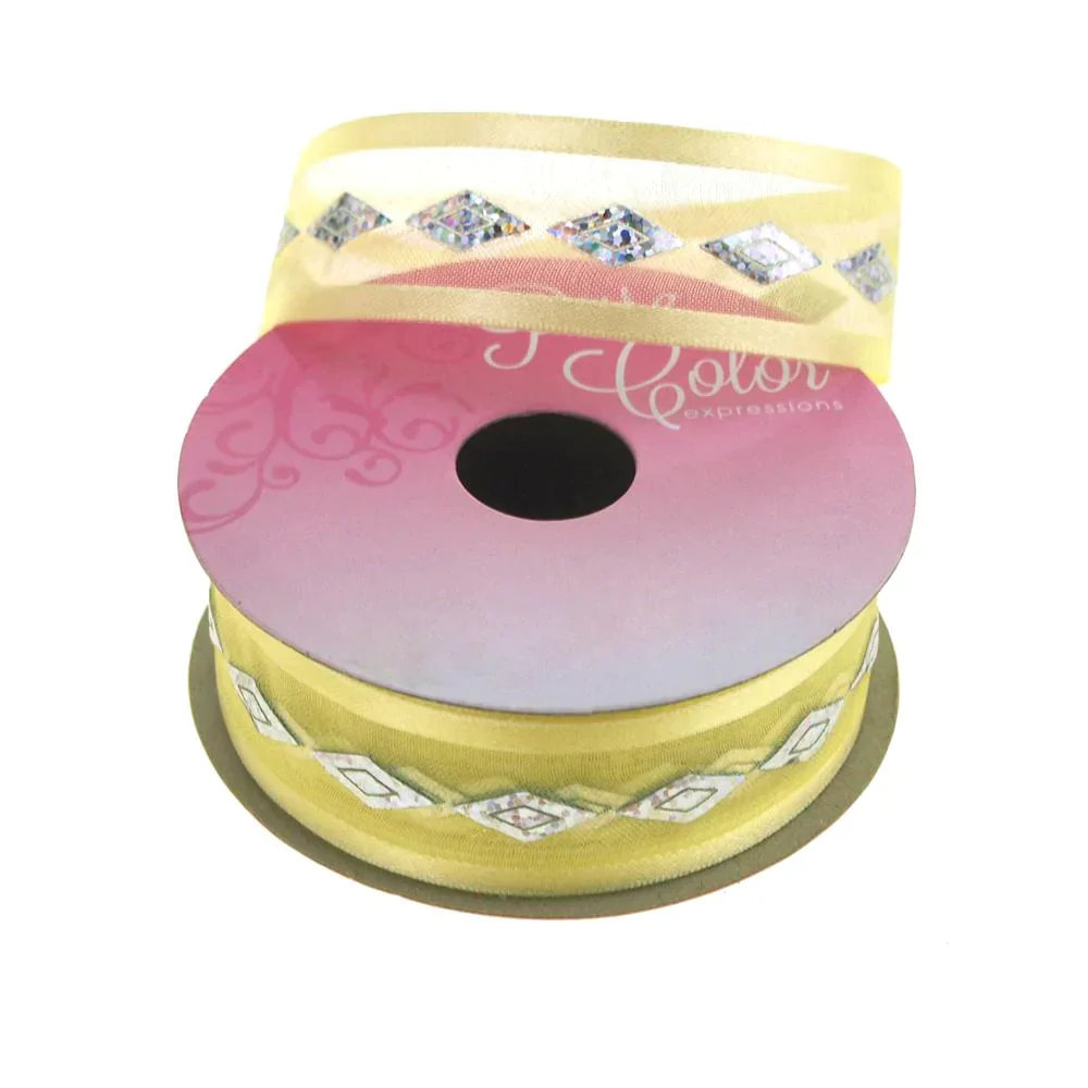 Harlequin Bling Center Sheer Ribbon, 1-1/2-Inch, 3 Yards - Image 7