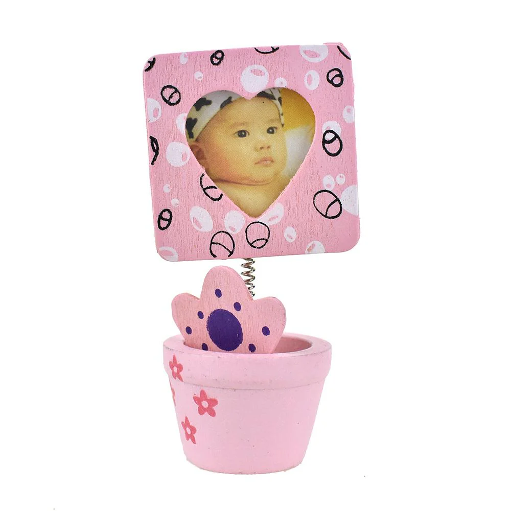 Heart Picture Frame in Flower Pot Favors, 4-Inch - Image 2