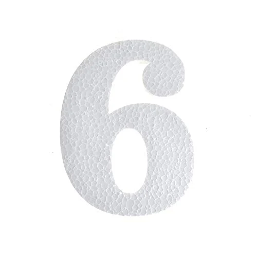 Craft Expanded Polystyrene Foam EPS Foam Symbol Cut Out, 4-3/4-Inch, 12-Count - Image 35