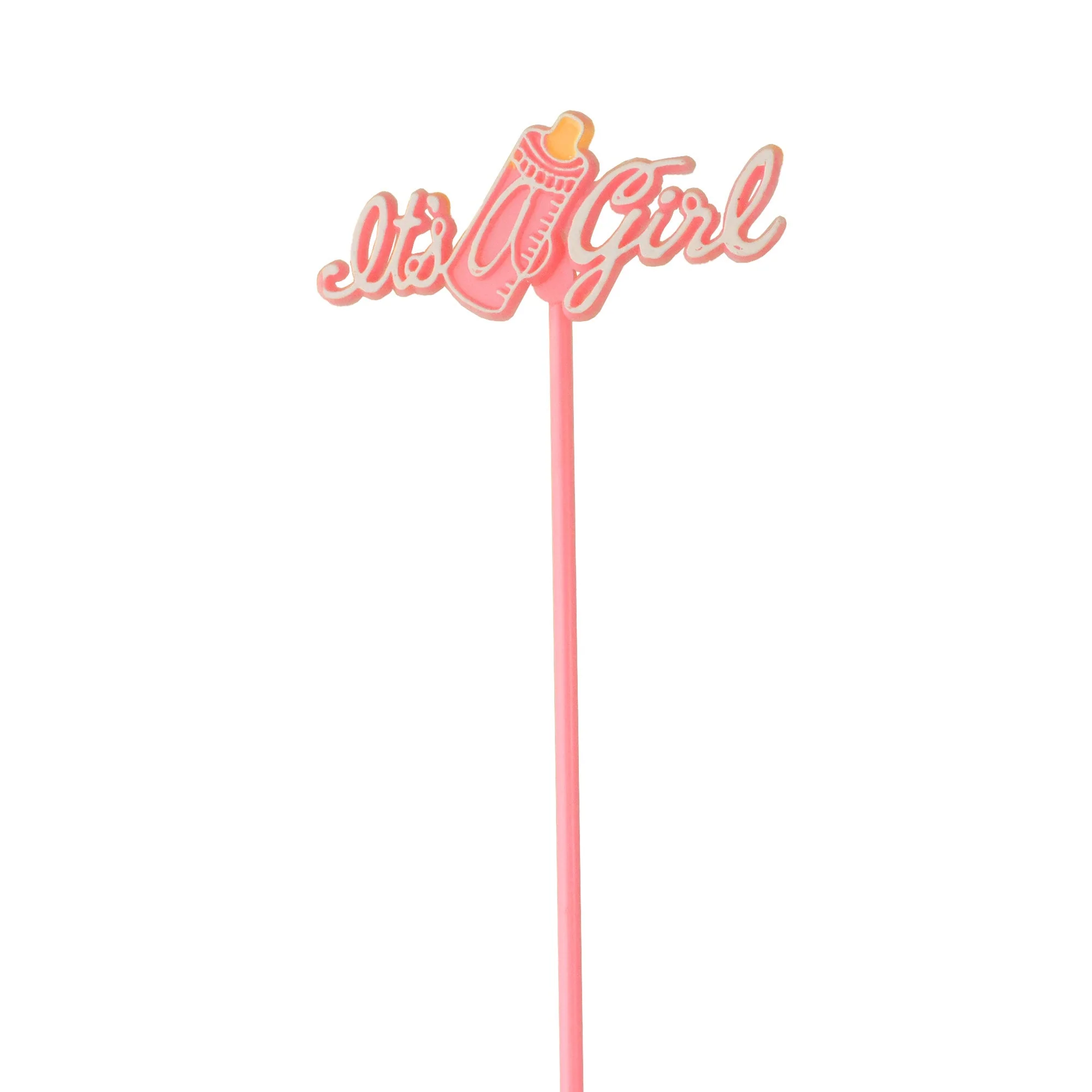 It's a Girl/Boy Milk Bottle Party Pick Topper, 8-Inch, 12-Count - Image 3