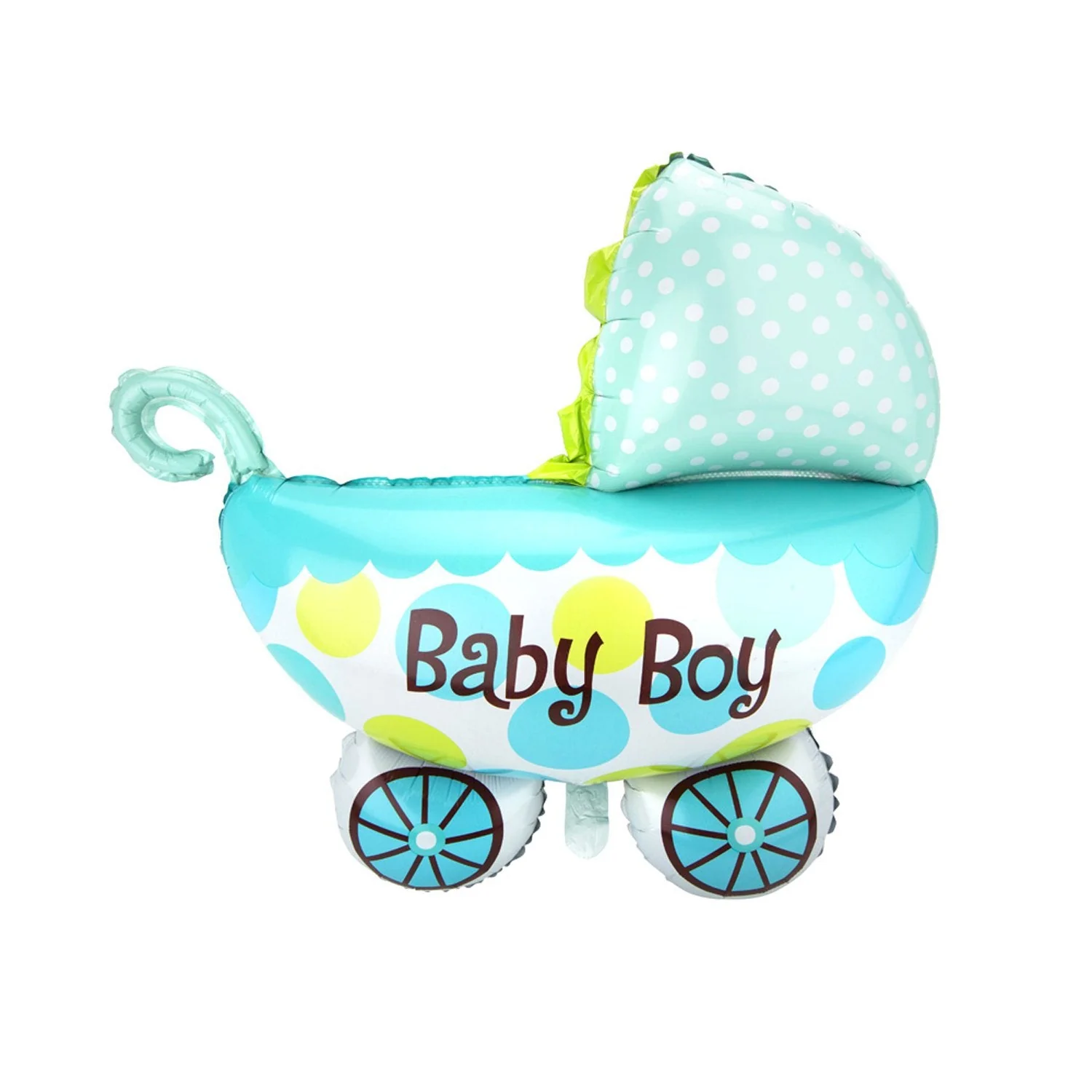 Jumbo Baby Carriage Foil Balloon, 24-Inch - Image 2
