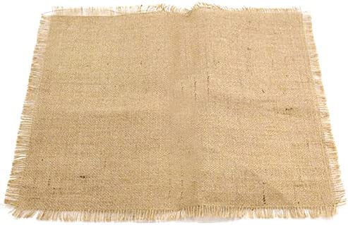 Jute Table Sheet with Fringed Edge - Image 2