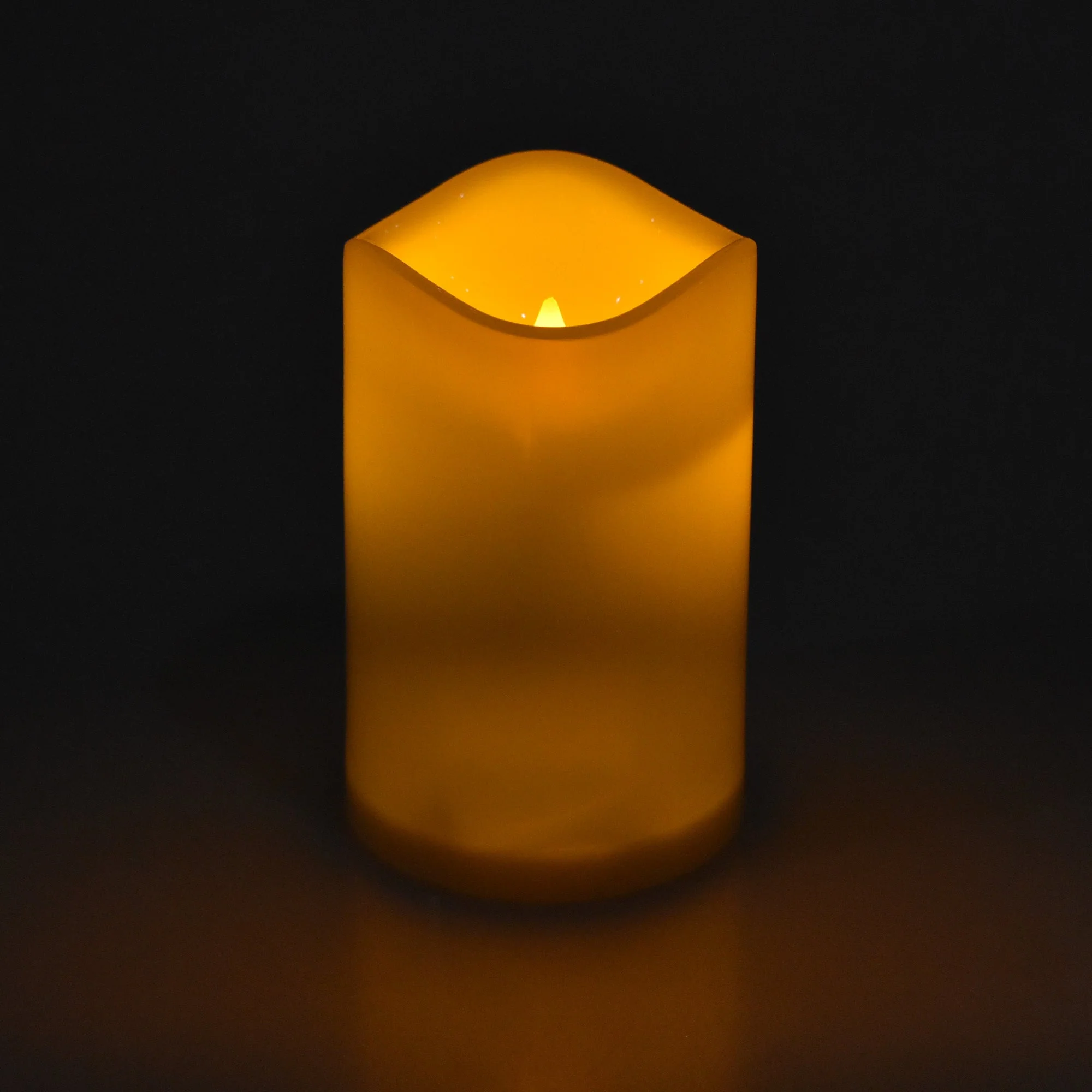 LED Plastic Flickering Flame Candle, 4-1/2-Inch - Image 2
