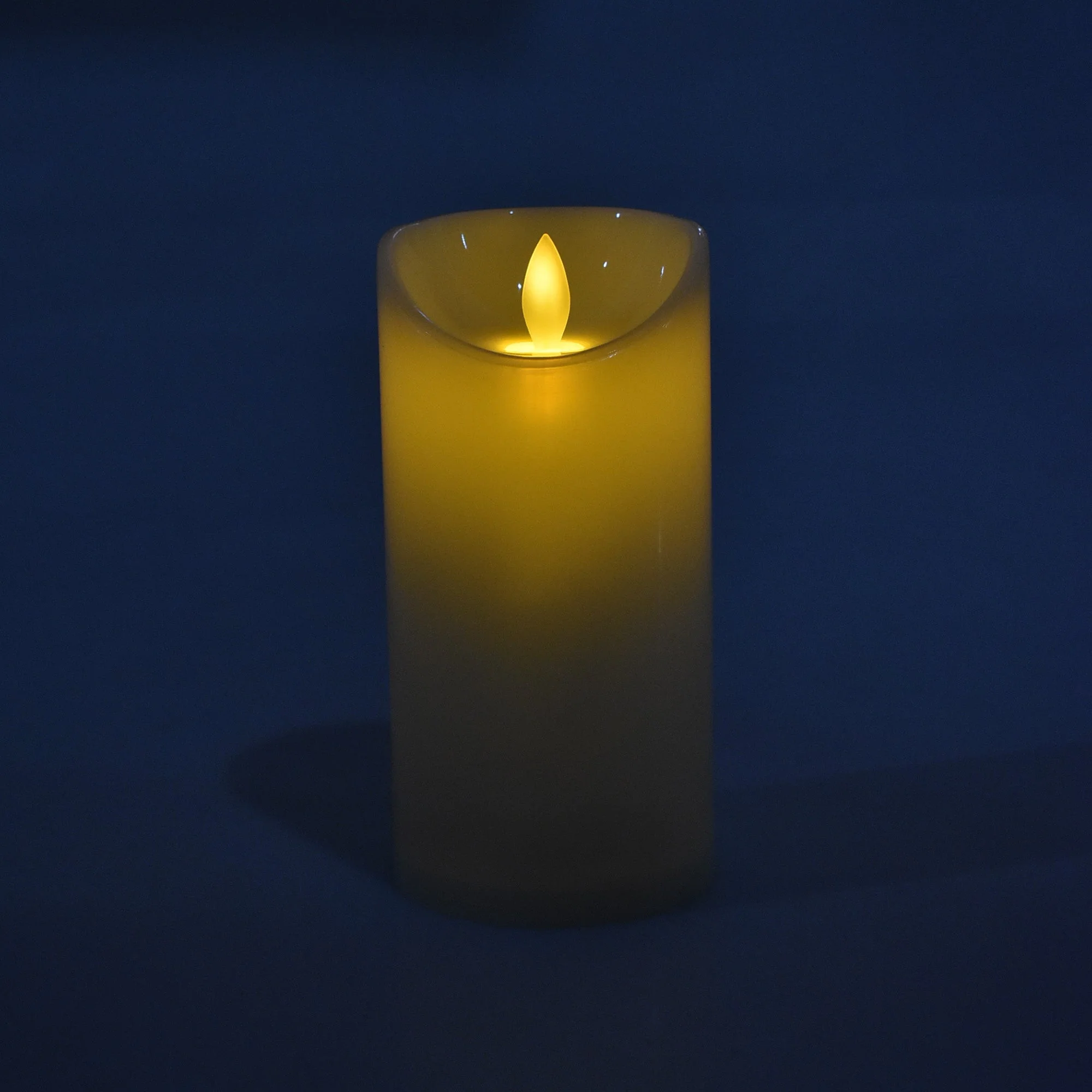 LED Plastic Swinging Flame Candle, 6-Inch - Image 2