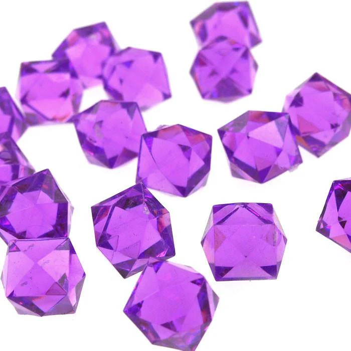 Acrylic Ice Rocks Twelve Point Star, 3/4-Inch, 150-Piece - Image 10