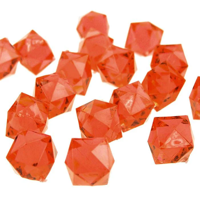 Acrylic Ice Rocks Twelve Point Star, 3/4-Inch, 150-Piece - Image 11