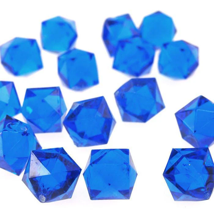 Acrylic Ice Rocks Twelve Point Star, 3/4-Inch, 150-Piece - Image 12