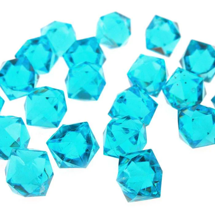 Acrylic Ice Rocks Twelve Point Star, 3/4-Inch, 150-Piece - Image 13