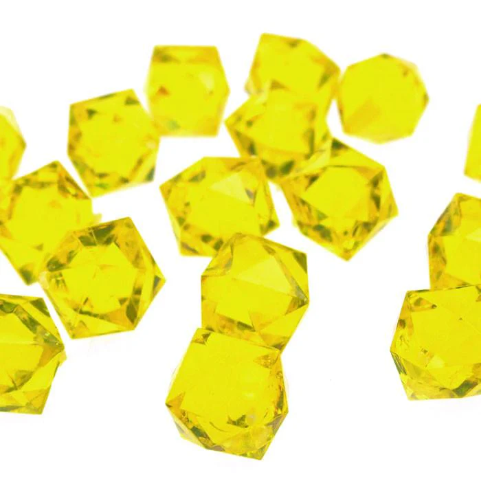 Acrylic Ice Rocks Twelve Point Star, 3/4-Inch, 150-Piece - Image 14