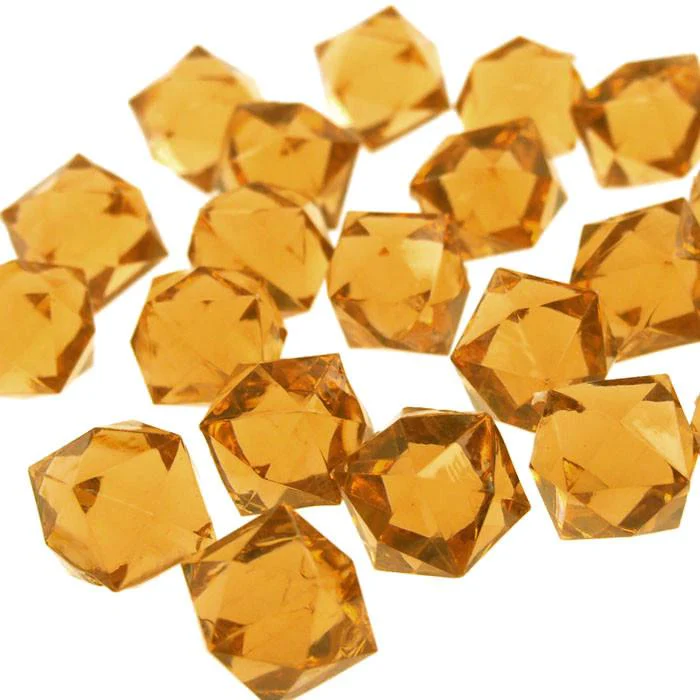 Acrylic Ice Rocks Twelve Point Star, 3/4-Inch, 150-Piece - Image 3