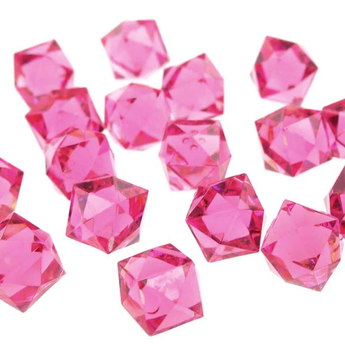 Acrylic Ice Rocks Twelve Point Star, 3/4-Inch, 150-Piece - Image 5