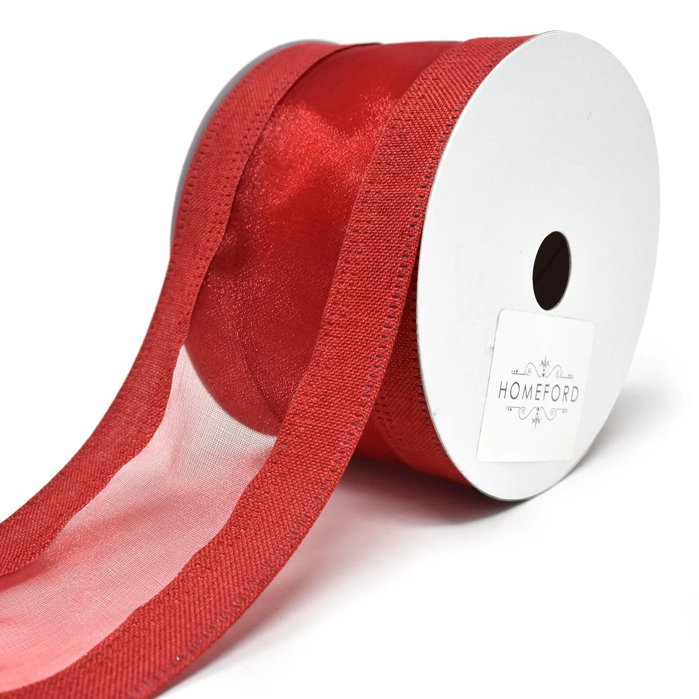 Linen Edge Wired Organza Ribbon, 2-1/2-Inch, 10-Yard - Image 6