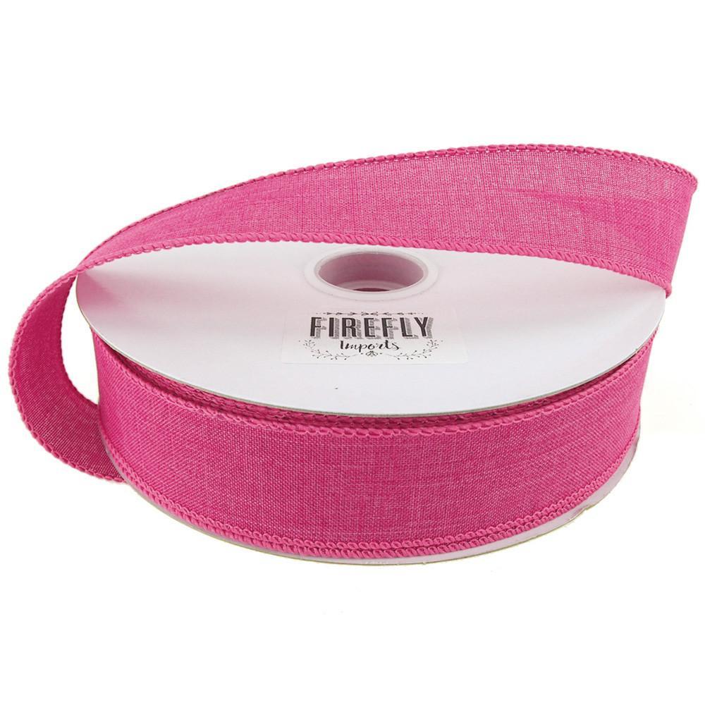 Linen Fabric Ribbon Wired Edge, 1-1/2-Inch, 50 Yards - Image 7
