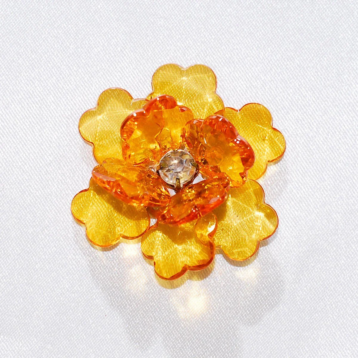 Flower Lotus Crystal, Shredded Edge, 1-3/4-inch, 6-Piece - Image 9