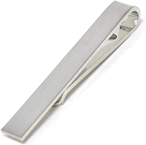 Mens Classic Stylish Tie Bar Clip, 1.65-inch - Image 2