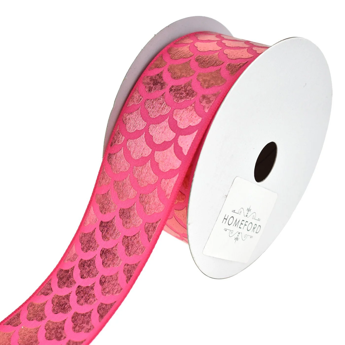Mermaid Scales Laser Printed Ribbon, 1-1/2-Inch, 10-Yard - Image 3