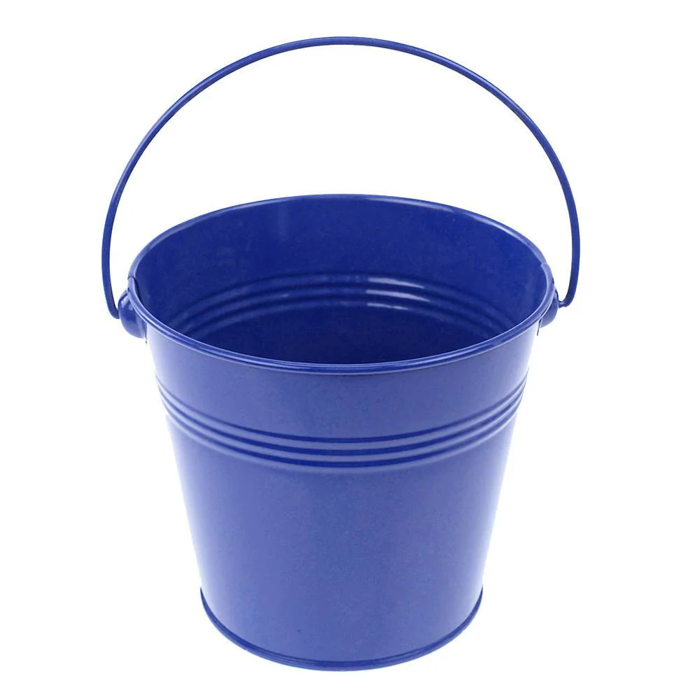 Metal Pail Bucket Party Favor, 5-Inch - Image 15