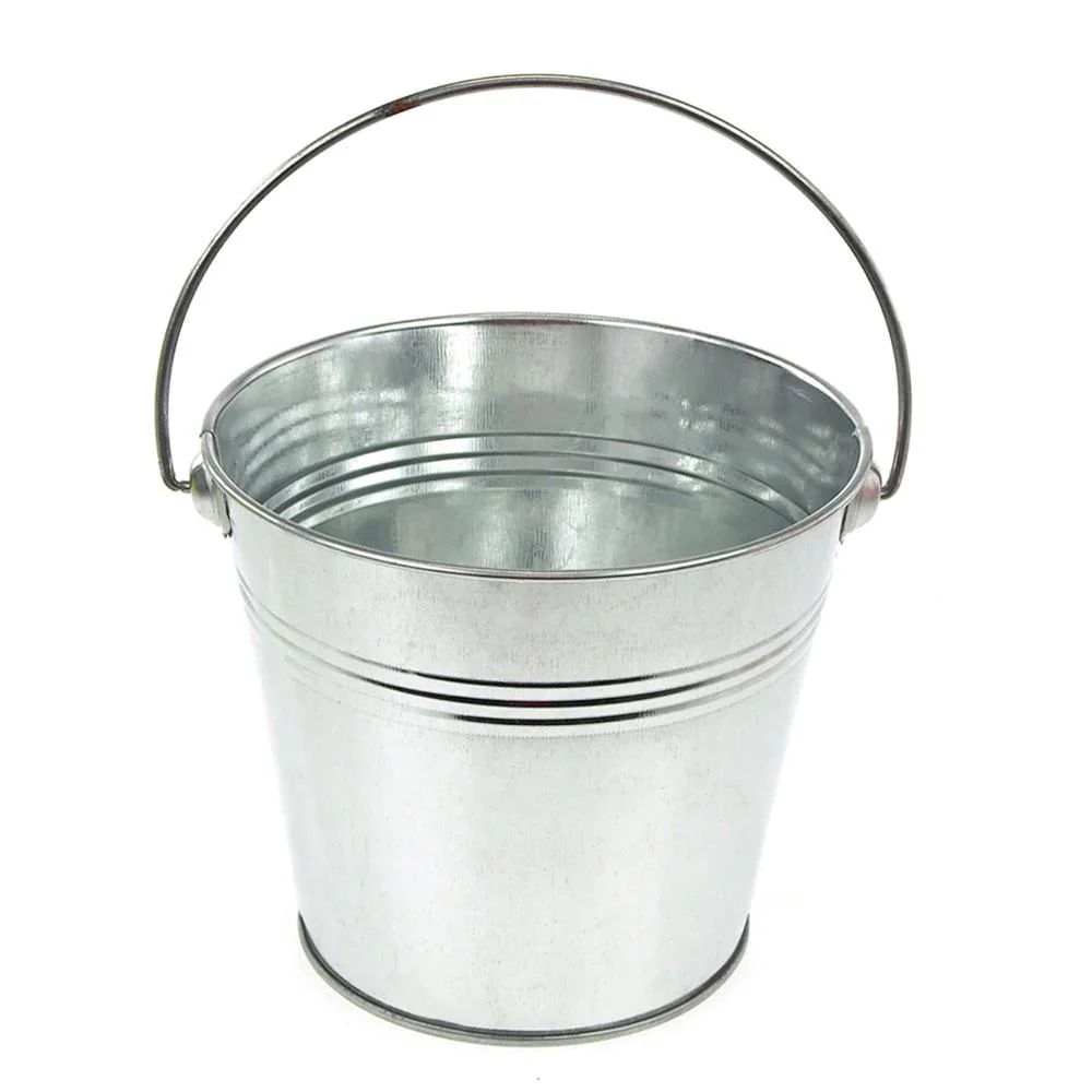 Metal Pail Bucket Party Favor, 5-Inch - Image 16