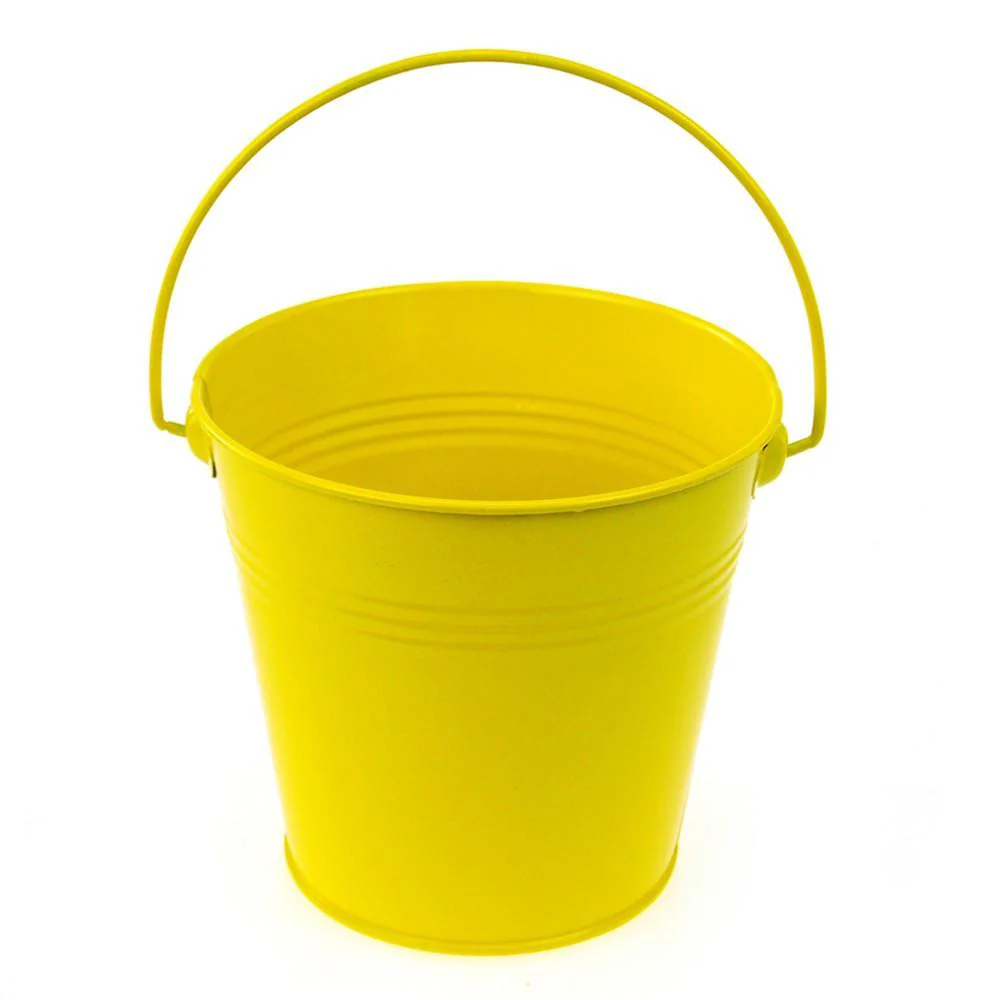 Metal Pail Bucket Party Favor, 5-Inch - Image 20