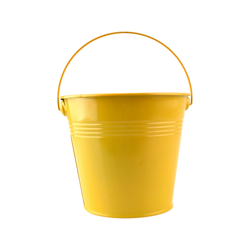Metal Pail Bucket Party Favor, 5-Inch - Image 21