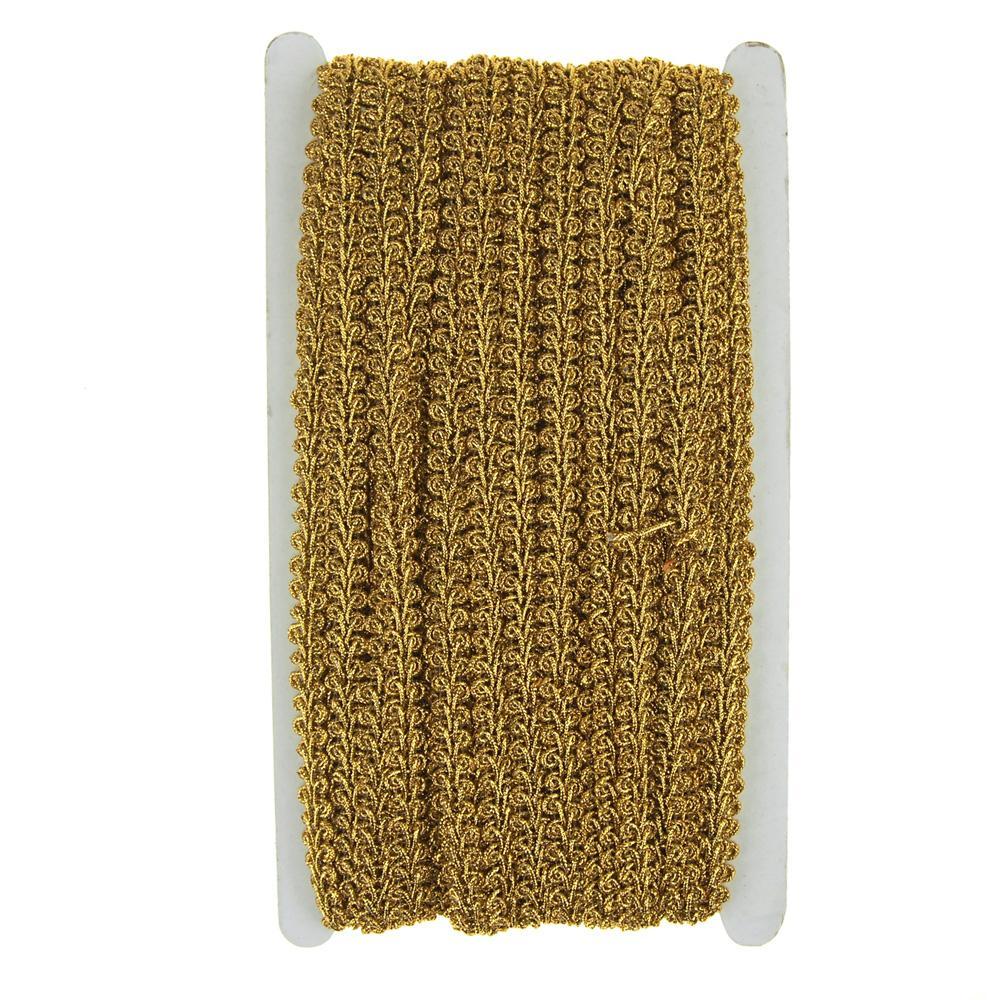 Metallic Fabric Swirl Trim, 10mm, 20-Yards - Image 4