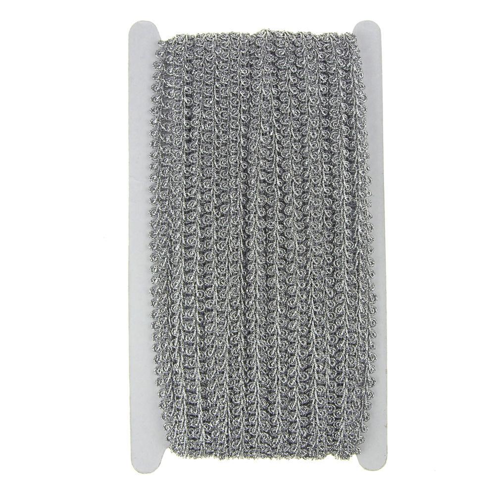 Metallic Fabric Swirl Trim, 10mm, 20-Yards - Image 6