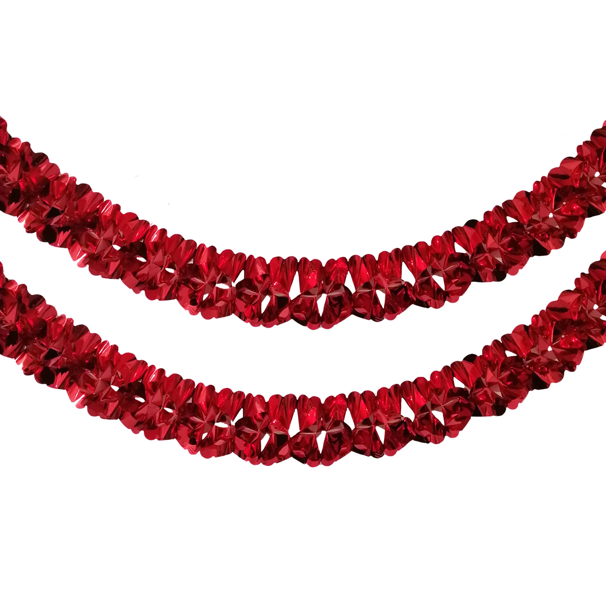 Metallic Floral Foil Garland, 6-1/4-Inch, 12-Feet - Image 11
