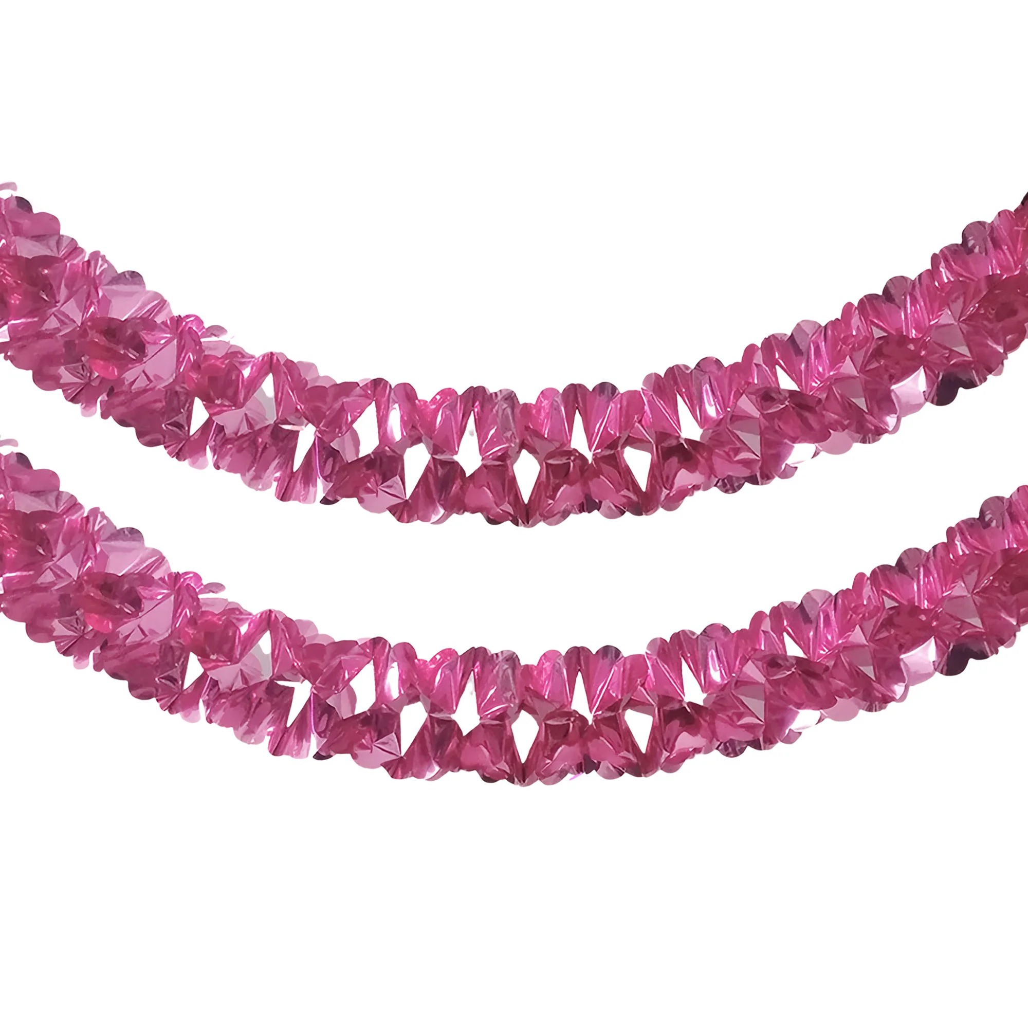 Metallic Floral Foil Garland, 6-1/4-Inch, 12-Feet - Image 9