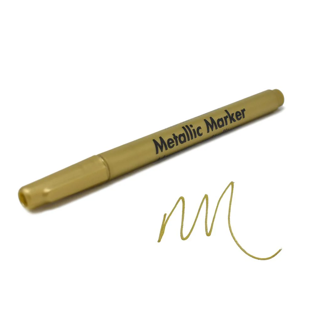 Metallic Marker 0.7mm Extra Fine Point, 5-1/2-Inch - Image 2