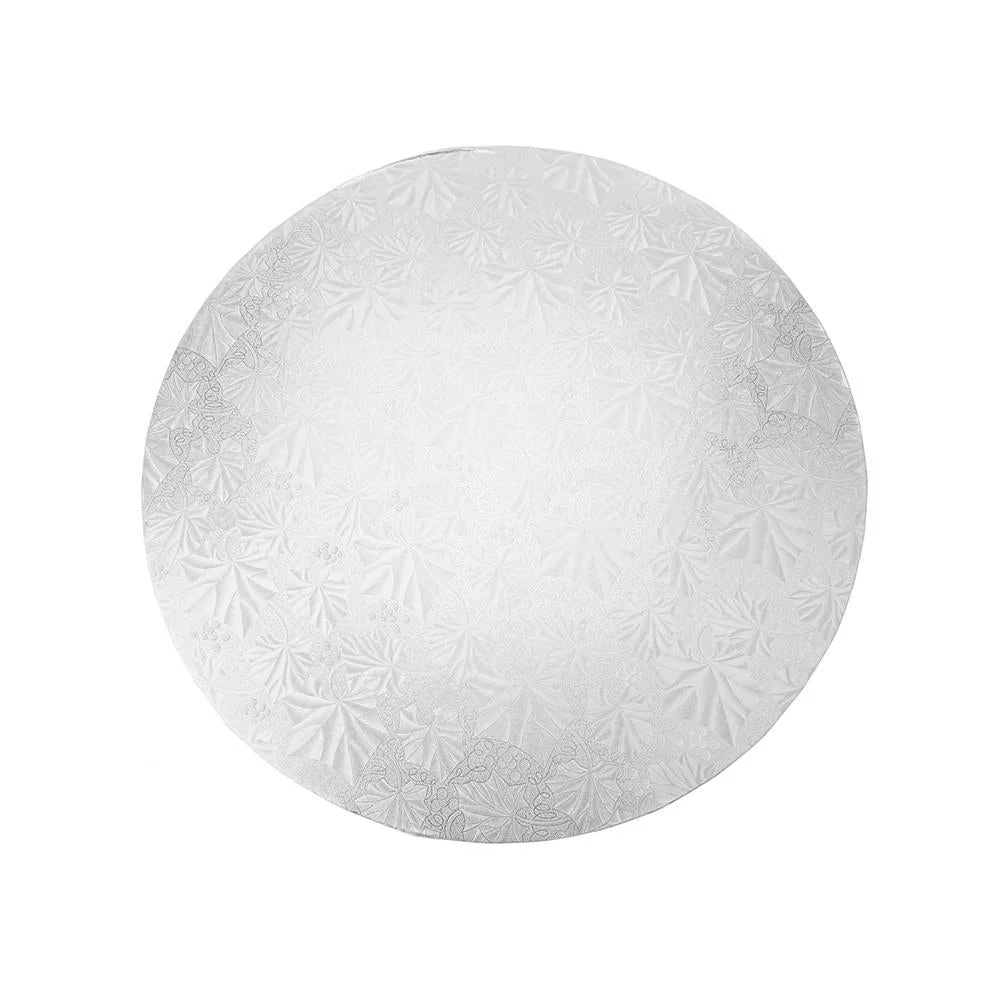 Metallic Round Textured Cake Board Circles, 10-Inch, 5-Count - Image 3