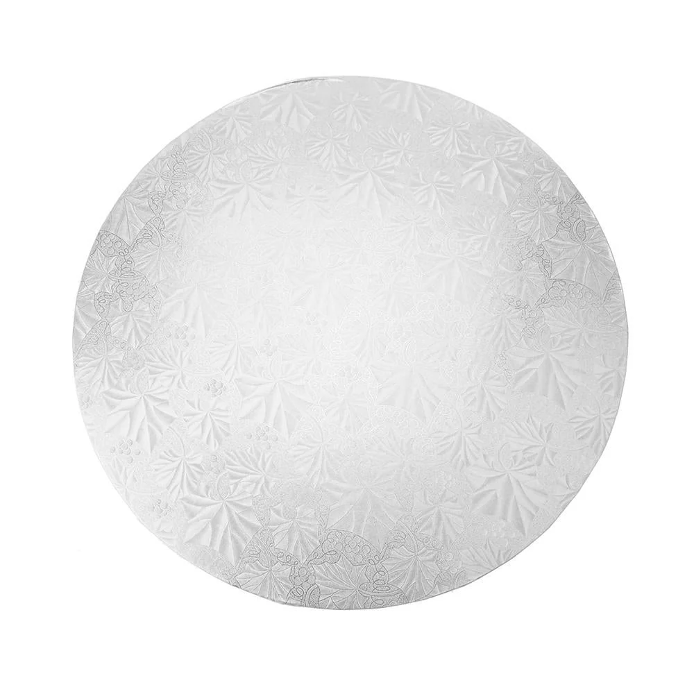 Metallic Round Textured Cake Board Circles, 12-Inch, 5-Count - Image 3