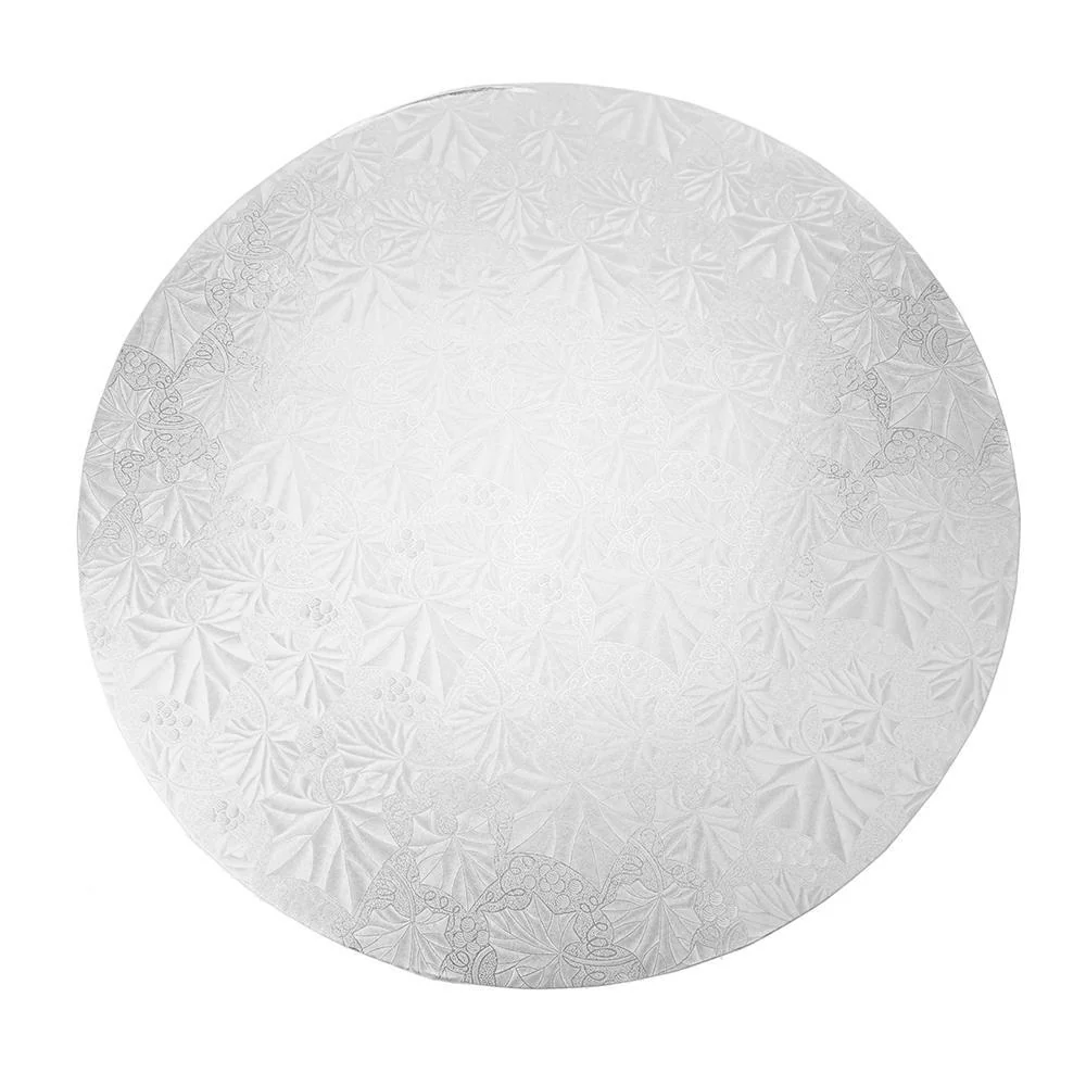 Metallic Round Textured Cake Board Circles, 16-Inch, 5-Count - Image 3