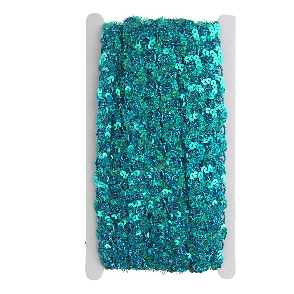 Metallic Sequin Waved Trim, 18mm, 15-Yards - Image 7
