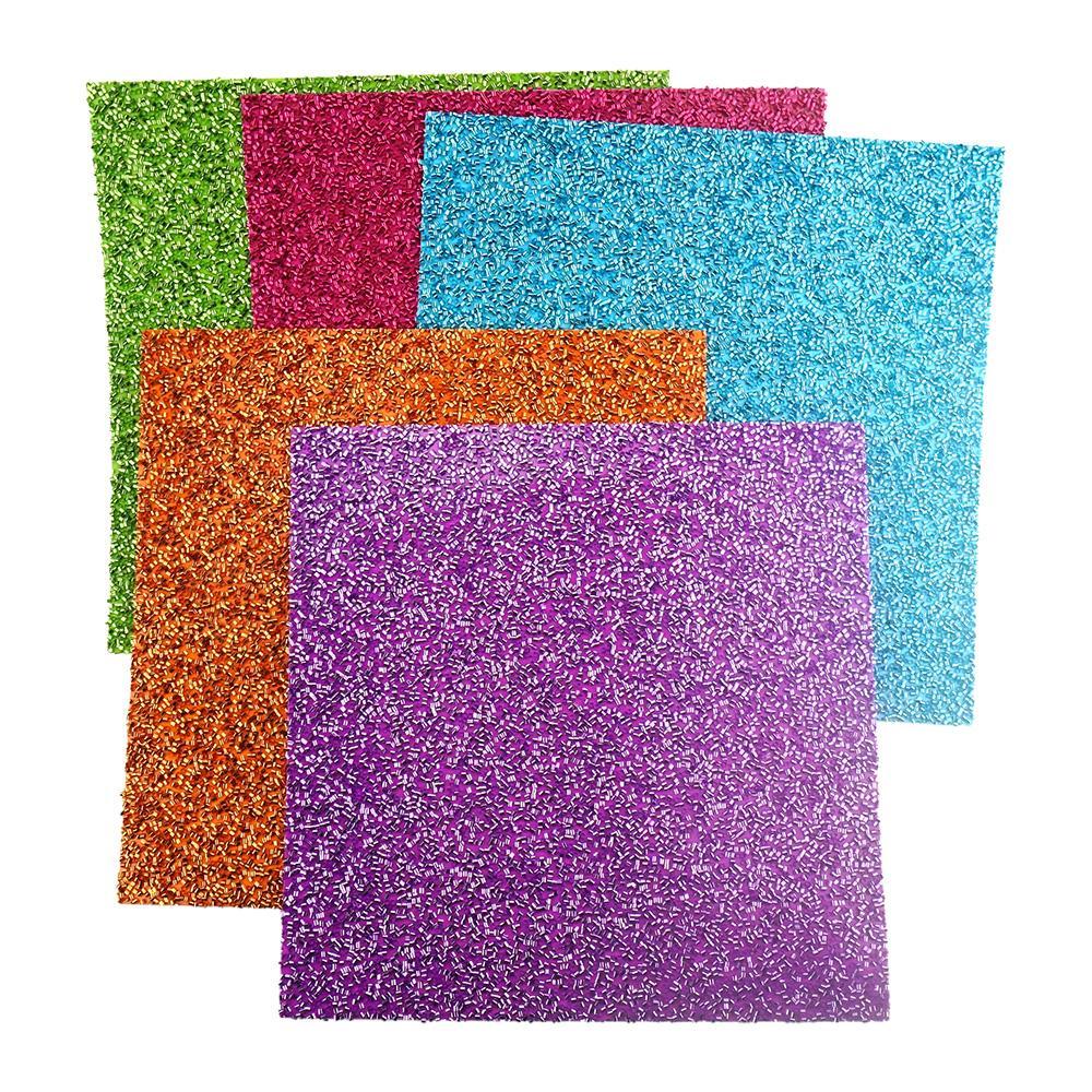 Metallic Tubes Card Stock Sheets, Assorted, 12-Inch, 5-Piece - Image 2
