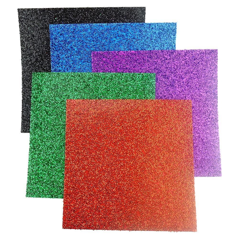 Metallic Tubes Card Stock Sheets, Assorted, 12-Inch, 5-Piece - Image 3